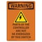 Signmission Safety Sign, OSHA WARNING, 14" Height, Parts Of The Controller, Portrait OS-WS-D-1014-V-13399 - alternate 1